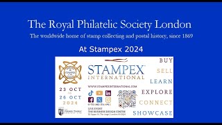 The Royal Philatelic Society London at Stampex International 2024 [upl. by Ennaeel]