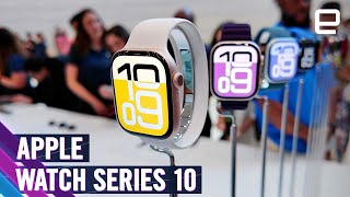 Apple Watch Series 10 handson Bigger lighter and thinner than ever [upl. by Uni693]