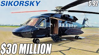 Inside The 30 Million Sikorsky S92 [upl. by Ahsenahs]