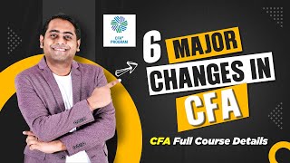 6 Major Changes in CFA 2024  CFA Full Course Details  fintelligents cfa cfaexam [upl. by Grail]