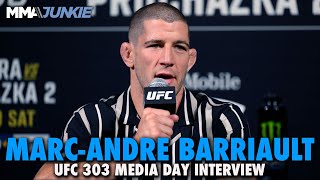 MarcAndre Barriault Wants to Find Out About Joe Pyfers Power in The Octagon  UFC 303 [upl. by Amr]