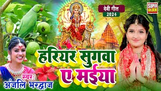 Live  Nimiya Ke Dadh Maiya  Anjalai Bhardwaj Devi Geet Pachra  Bhojpuri Devi Geet [upl. by Rramel]