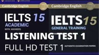 Cambridge 15 Listening Test 1 [upl. by Langan]