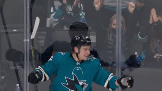 Timo Meier scores five goals against LA Kings January 17 2022 [upl. by Adriel249]