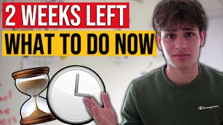 2 WEEKS BEFORE GCSES  GRADE 9 REVISION PLAN What to do now [upl. by Llevel213]