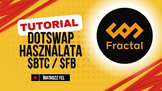 Segítek Dotswap használata azaz BTC ből FB [upl. by Yerak]