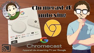 UNBOXING  Chromecast 4K con Google TV [upl. by Niklaus]