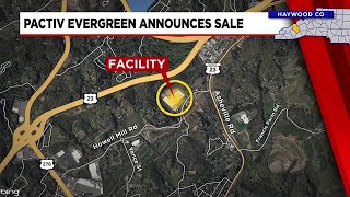 Pactiv Evergreen sells another Haywood County facility near Canton Mill [upl. by Ranna]