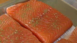 Smoked Salmon Fillet How To Video littleGasthaus [upl. by Eimmat953]