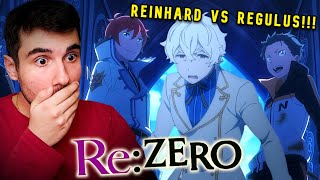 REGULUS VS REINHARD ReZero Season 3 Episode 8 REACTION『リゼロ3期 海外の反応』 [upl. by Rickert]