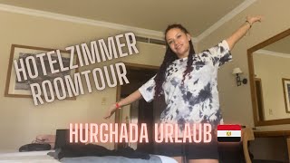 Urlaub in Ägypten 🇪🇬  Mein Hotelzimmer Roomtour [upl. by Ahsasal]