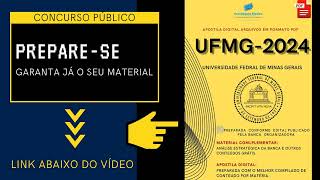 Apostila UFMG Auditor 2024 [upl. by Amalie]