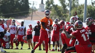 Buccaneers Training Camp  Jameis Winston Highlights  Day 1 Hard Knocks [upl. by Rebmaed]