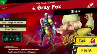 751 Gray Fox  Fair Spirit Battle  Super Smash Bros Ultimate [upl. by Nivlem299]