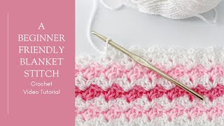 Beginner Friendly Blanket Stitch Tutorial [upl. by Primrosa960]