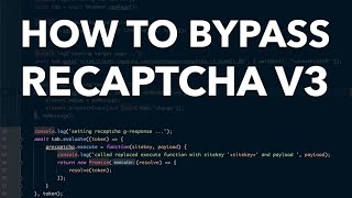 Tutorial 4 Bypass Recaptcha V3 with Puppeteer and AntiCaptcha [upl. by Assinna]