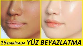 15 DAKİKADA YÜZ BEYAZLATMA CİLDİ PORSELEN GİBİ BEYAZ YAPAN CİLT BEYAZLATICI PATATES SUYU GÜZELLİK [upl. by Brandy]