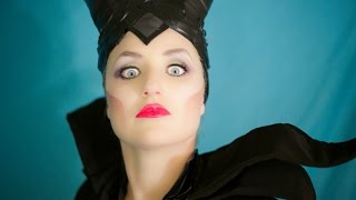 How To Do Maleficent Makeup [upl. by Cadmar383]