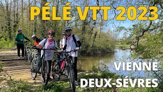 Pélé VTT 2023  Pèlerinage de Beauchêne à Poitiers [upl. by Kinom278]