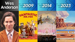 Wes Anderson Evolution  Every Movie from 1996 to 2023 [upl. by Ettereve2]