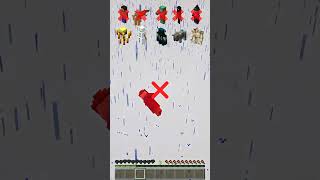 Danger rain vs every mobs はいよろこんで  minecraft short meme [upl. by Ilac]