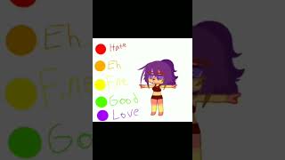 What I Hate And Love About Myself 🔫 cringe badediting gachacringe gachaclub [upl. by Meara]