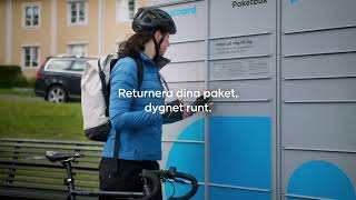 PostNord Paketbox – Returen 6s [upl. by Arbmahs]