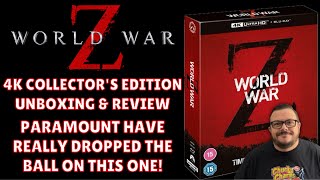 World War Z 4k Collector’s Edition Unboxing Review amp Rant [upl. by Aket461]