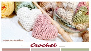 💗COEUR TAILLE MOYENNE AU CROCHET EN MOINS DE 30 MINUTES  TOUS PROJETS💗 𝐓𝐔𝐓𝐎 𝐌𝐚𝐦𝐢𝐞𝐂𝐫𝐨𝐜𝐡𝐞𝐭 [upl. by Remo]