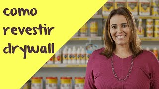 COMO ASSENTAR REVESTIMENTOS NA BASE DE DRYWALL [upl. by Atenik]