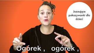 Czy znasz piosenkę pt “Ogórek” Hit o warzywach  z pokazywaniem 🥰 [upl. by Ahtrim]