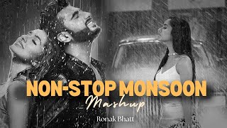 NonStop Monsoon Bollywood Mashup 2024  Monsoon Songs  Rainy long drive songs Arijit Singh Mashup [upl. by Ellingston478]