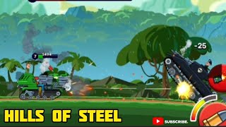 finally i complete this level 💣 hills of steel best mobile game iOS android gameplay  tank combat [upl. by Asen]