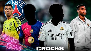 FICHAJES que quieren BARÇA y MADRID  ¡CR7 al PSG Estuvo cerca  FARSA de Moukoko ¡Viene el DERBI [upl. by Eidnarb]