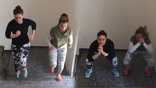 Kareena Kapoors Latest Hard Workout Video Will Give You Serious Weight Loss Goals [upl. by Noillid]