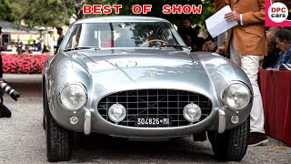 1956 Ferrari 250 GT TDF Coupe is Best of Show at the Concorso di Eleganza Villa dEste 2021 [upl. by Jemima]