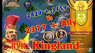 🔴KVK 2377  Ngày 2  Kingland quá căng thẳng 2377  ally Vs 2429  3159 rok games game f2pgaming [upl. by Netsyrk]