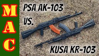 PSA AK103 vs KUSA KR103  Which is the best AK103 clone [upl. by Carlita]