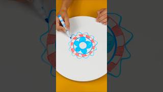 Flower Optical Illusion Drawing for Kids 😳 [upl. by Crow]