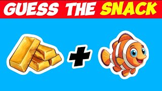 Guess The SNACK By Emoji Challenge Difficult🤔 Emoji Quiz [upl. by Tjaden687]