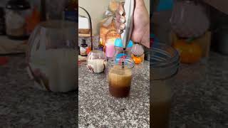 Morning ice coffee morningcoffee icecoffee coffeetiktok icecoffeerecipe momneedscoffee sahm [upl. by Hugon771]