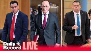 LIVE John Swinney faces Douglas Ross and Anas Sarwar at First Ministers questions [upl. by Bennion165]