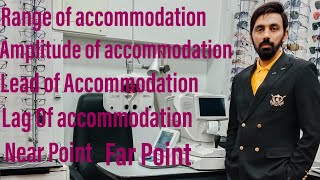 Terms used in Accommodation Range Amplitude Lead Lag Relative accommodation [upl. by Ahter72]