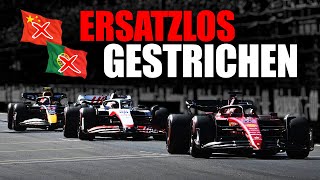 Formel 1 Rennkalender 2023 Ein Grand Prix ersatzlos gestrichen [upl. by Adran]