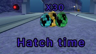 Hatching 30 galaxy eggs 2024 dragon adventures [upl. by Anelrahs]