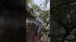 Pif Paf 7a  Bas Cuvier  Fontainebleau Bouldering [upl. by Bertle823]