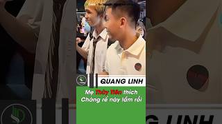 Mẹ Thùy Tiên quotƯngquot Chàng Rể Quang Linh Tìm Gặp Ngay Trước Khi Ra Về shorts [upl. by Neel]