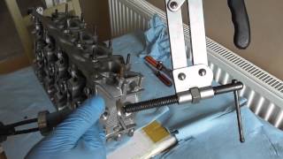 T2CG Honda Civic B18C4 Engine Build Part 4 B18C4 Cylinder Head [upl. by Howlond]