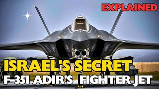 ISRAELS SECRET Weapon  The F35I Adir Exposed  OVERPOWERED fighter jet [upl. by Arytas]