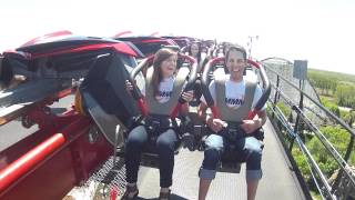 Six Flags  The X Flight Experiencemov [upl. by Kate31]